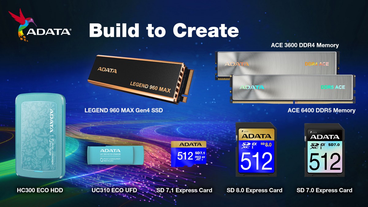 ADATA เปิดตัวผลิตภัณฑ์ใหม่ที่งาน Computex 2023
